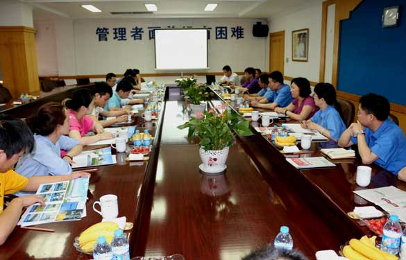 6月12日，國家電力器材安全性能質(zhì)量監(jiān)督檢驗(yàn)中心領(lǐng)導(dǎo)一行來上上集團(tuán)考察交流
